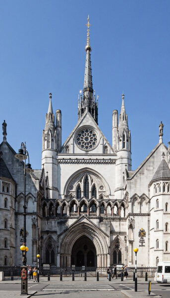 Royal Courts of Justice. Photo by David Castor.